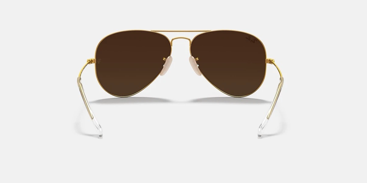 Ray-Ban Aviator Sunglasses Green Mirror - photo 3