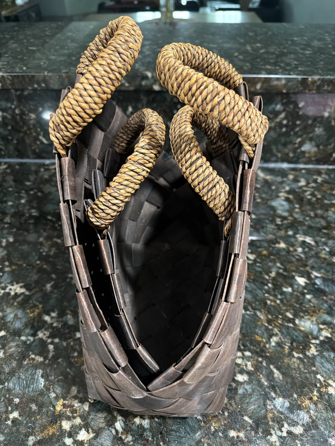 Woven Basket with Handles - photo 4