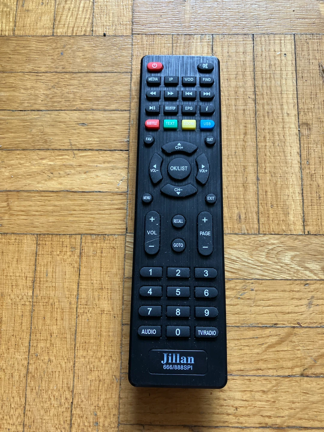 JILLAN 666/888SPI Remote Control