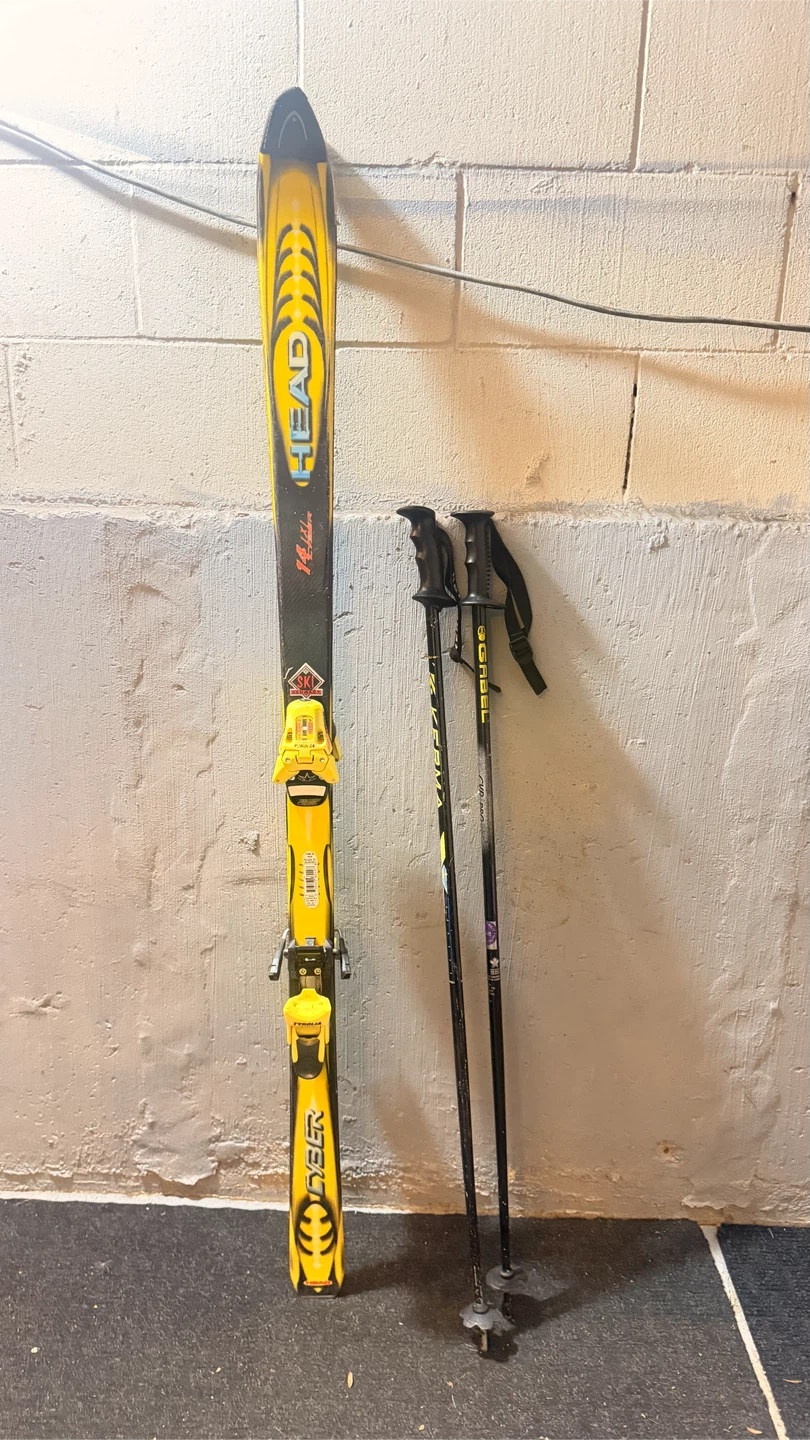 HEAD Skis with Tyrolia Bindings