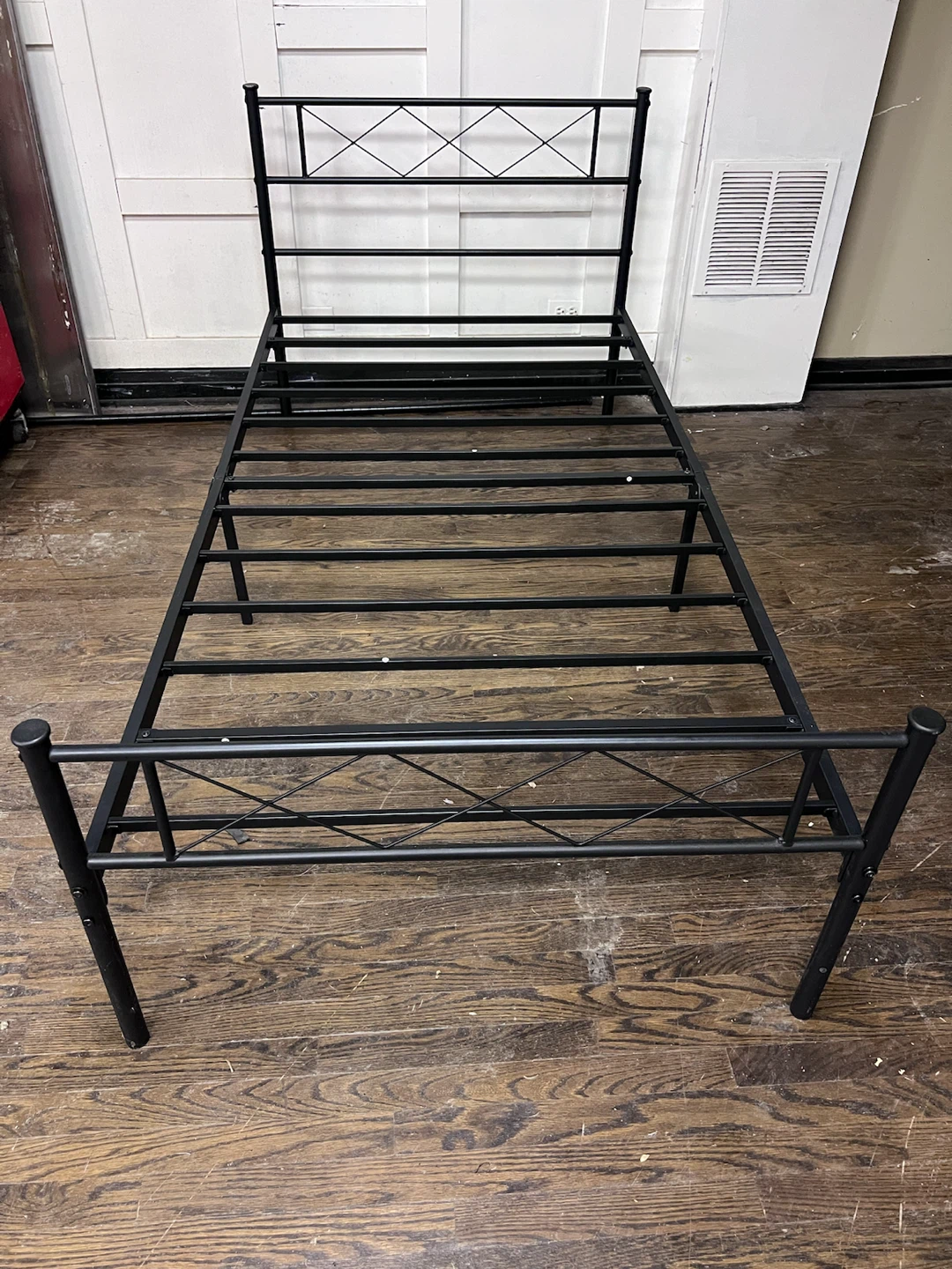 Black Metal Twin Bed Frame