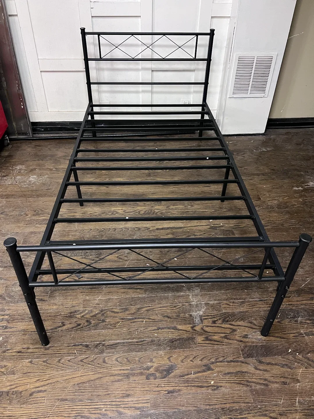 Black Metal Twin Bed Frame