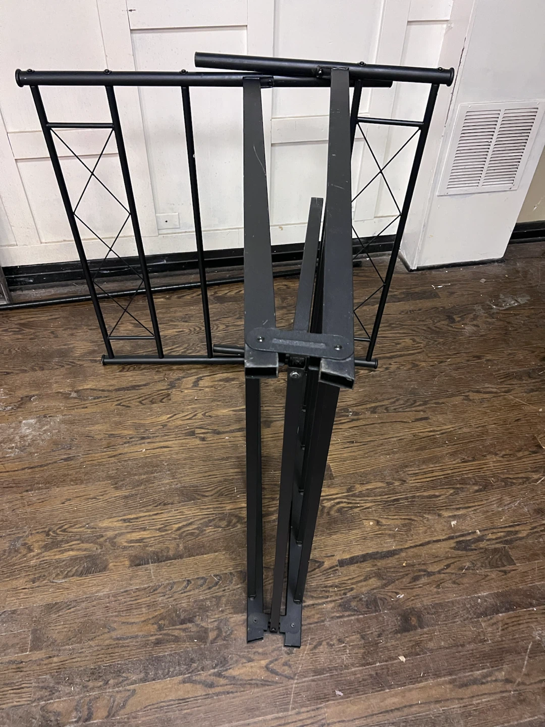 Black Metal Twin Bed Frame - photo 4