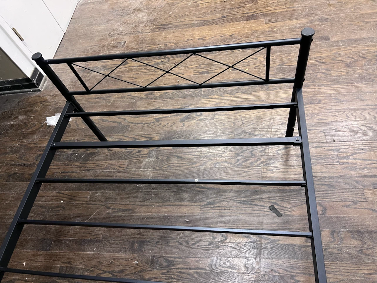 Black Metal Twin Bed Frame - photo 5