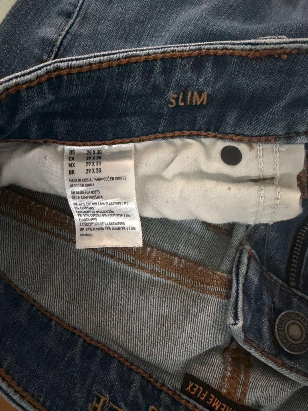 Men’s American Eagle Slim Fit Jeans - Size 29x30 - photo 3