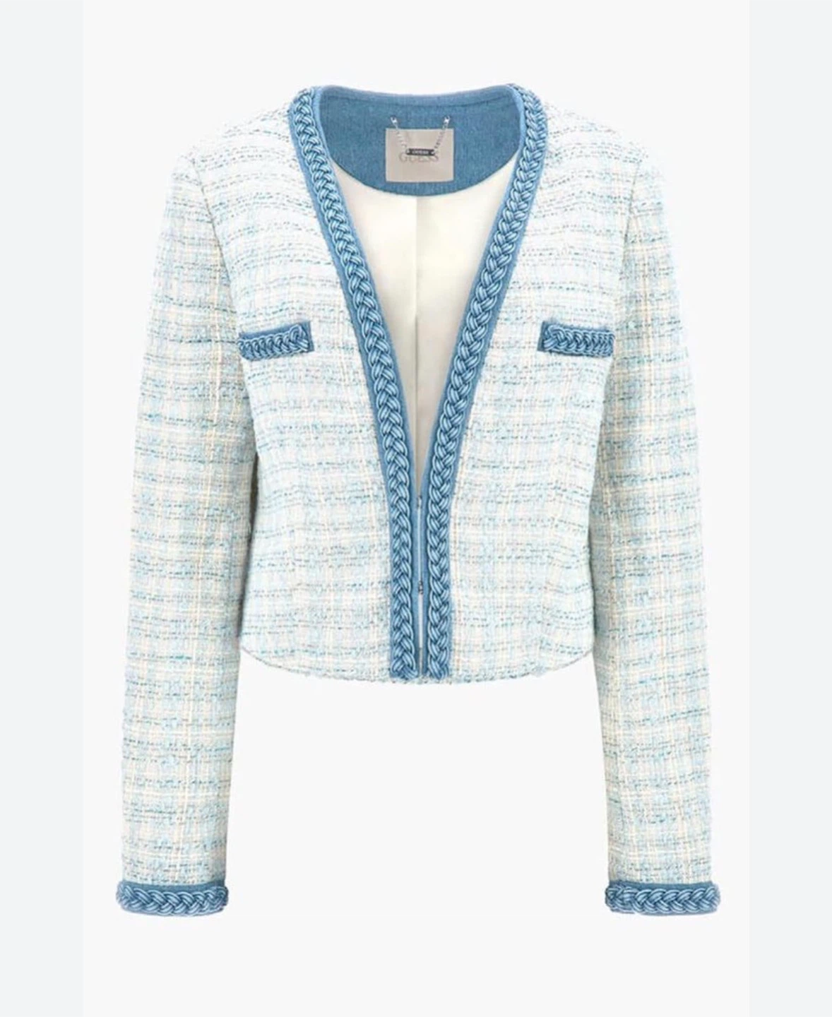 GUESS Tweed Cropped Jacket