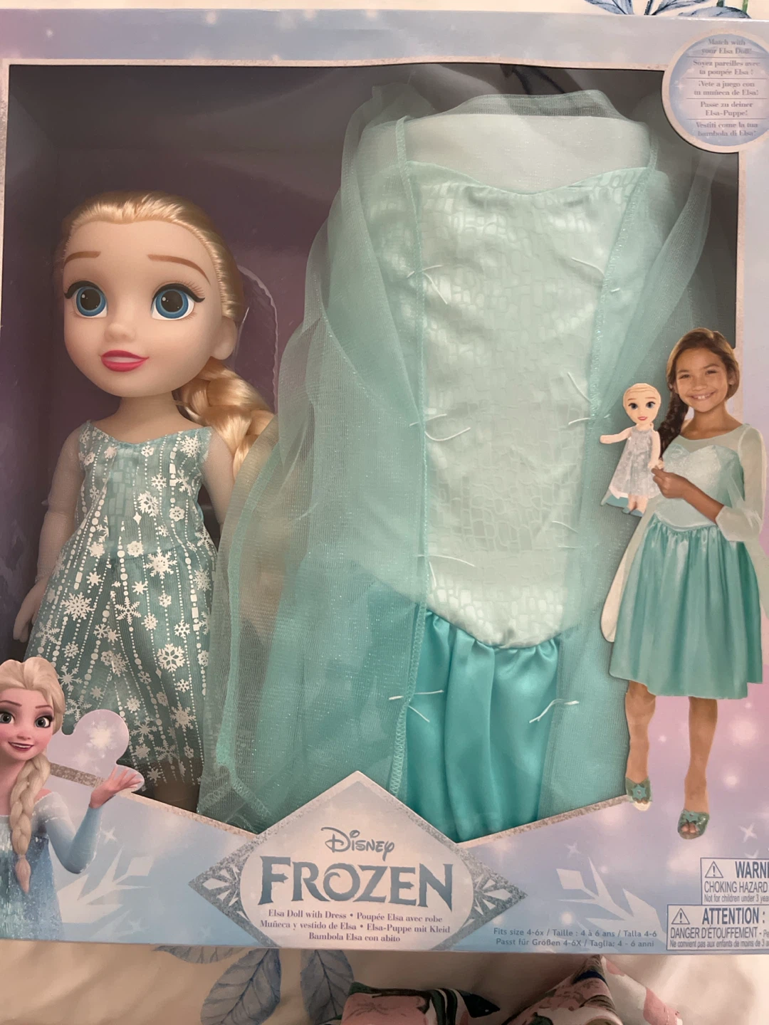 Disney Frozen Elsa Doll with Dress