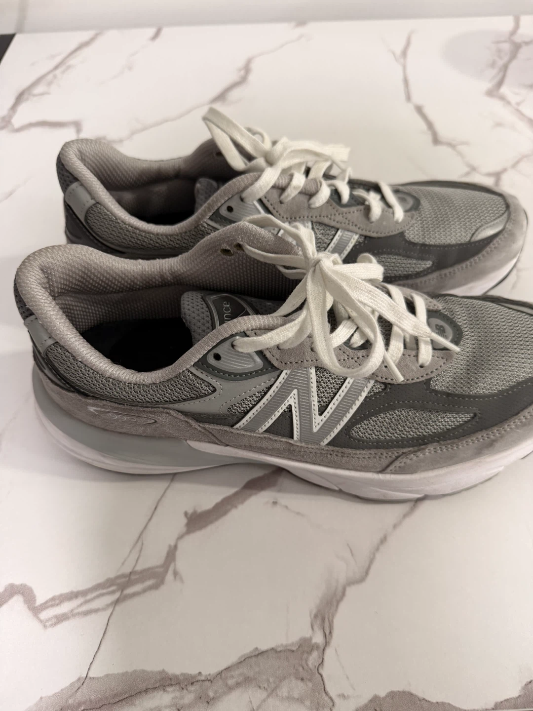 New Balance 990V4 Running Shoes Gray - photo 2