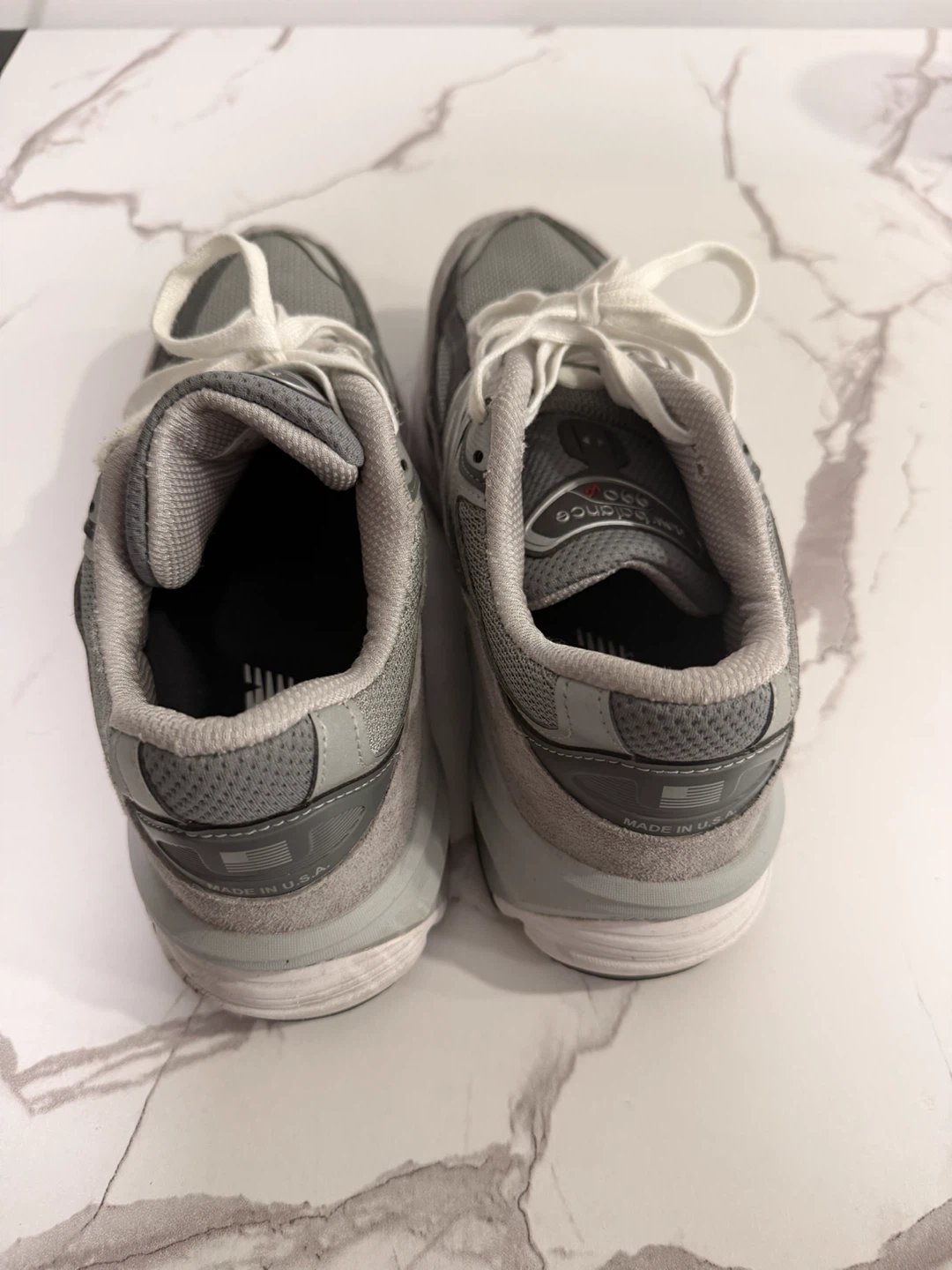 New Balance 990V4 Running Shoes Gray - photo 3
