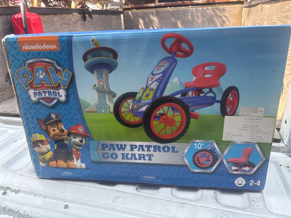 Paw Patrol Go Kart Ride-On Toy