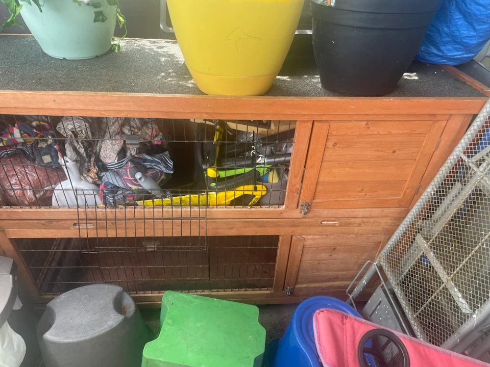 Rabbit cage two storey - photo 2