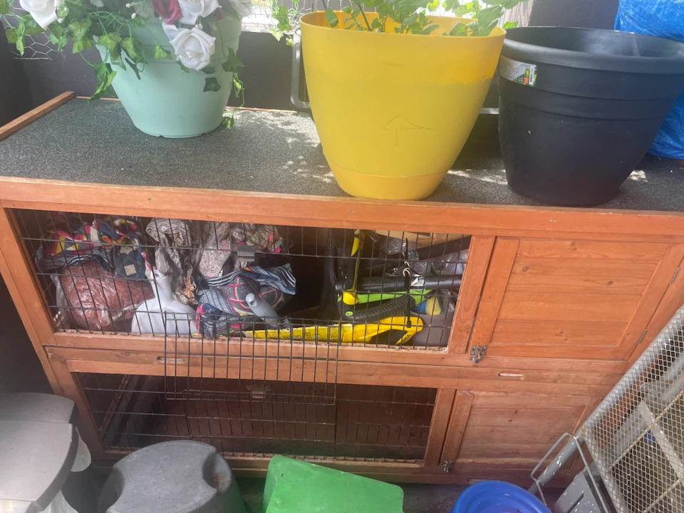 Rabbit cage two storey - photo 3