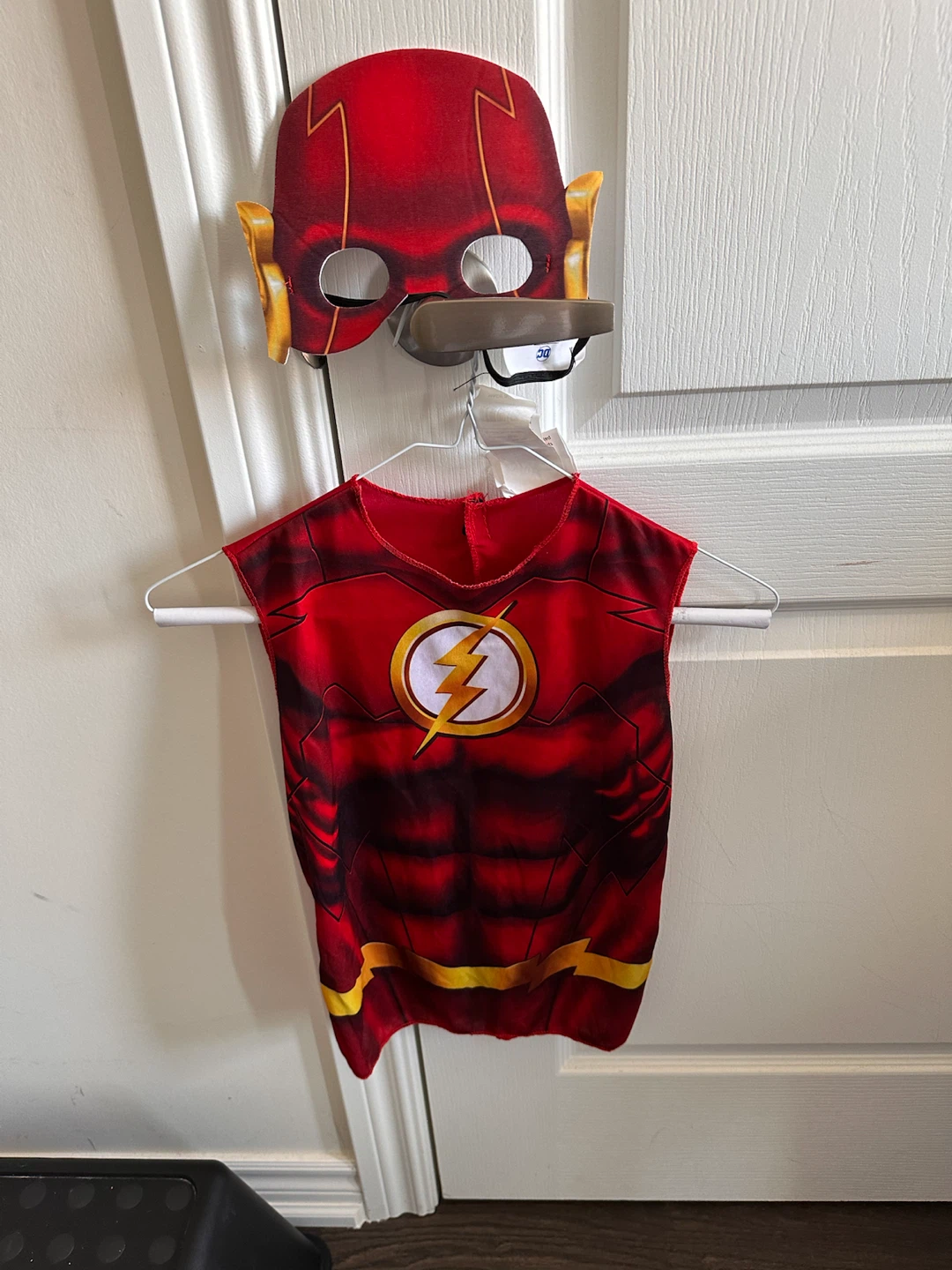 Flash Costume Mask and Tunic - fits 4T to 5T