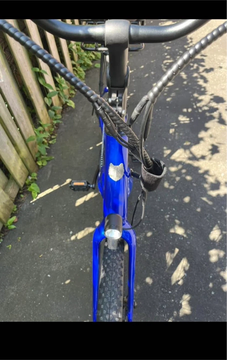Wolff Sapphire Blue Electric Bicycle with Cargo Rack - photo 5