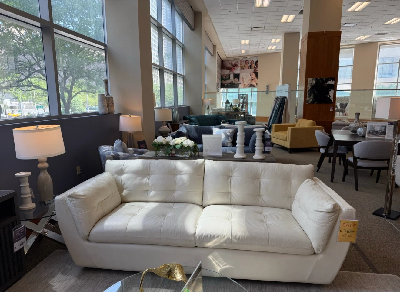 Damar Leather Sofa