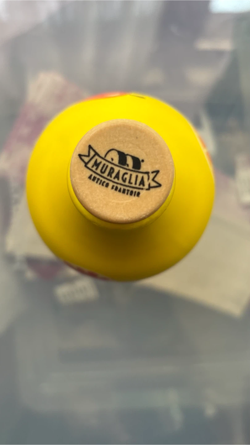 Muraglia Ceramic Olive Oil Bottle - Yellow - photo 3