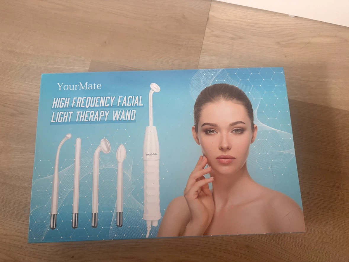YourMate High Frequency Facial Light Therapy Wand Kit