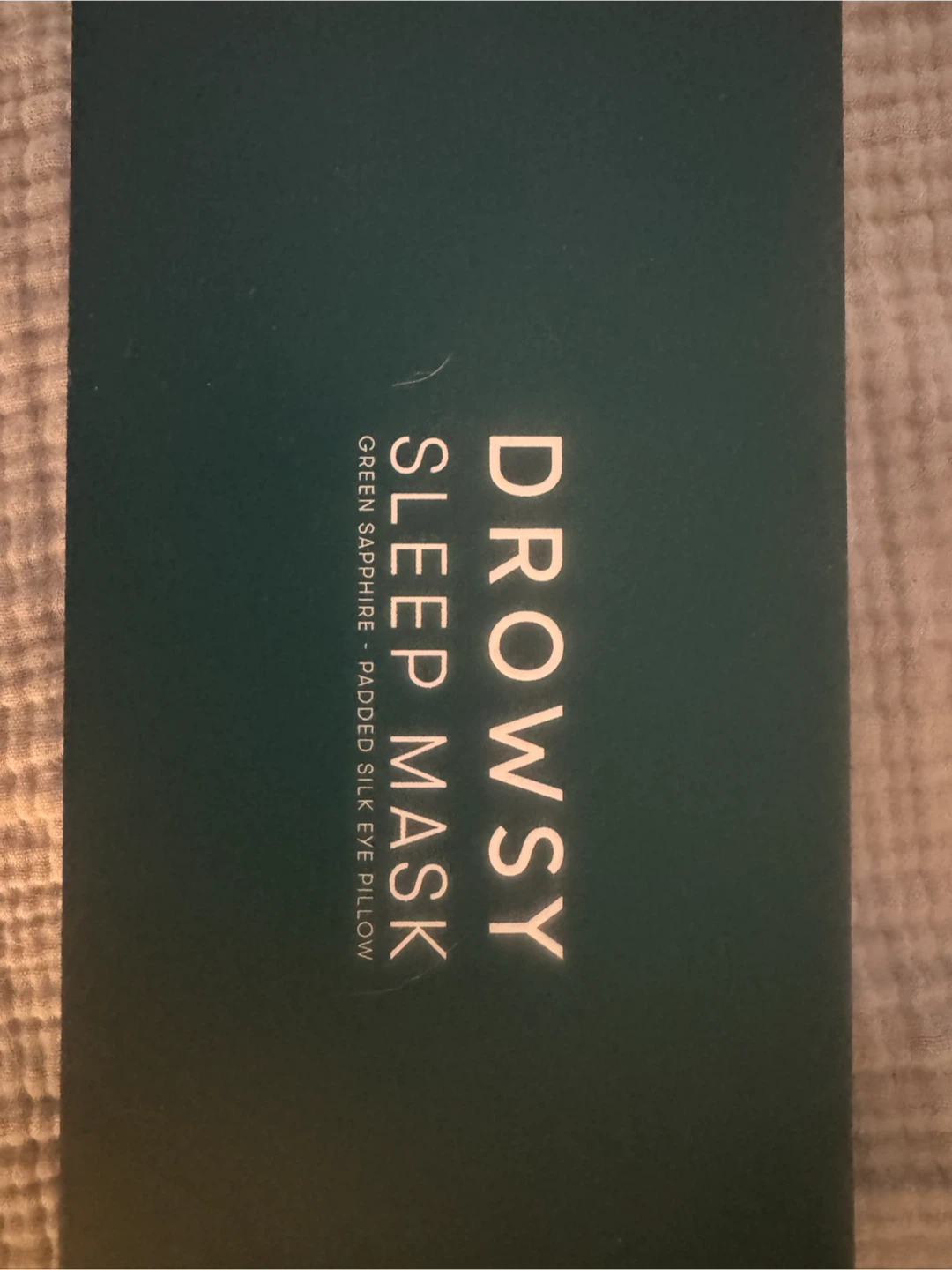 Drowsy Silk Sleep Mask