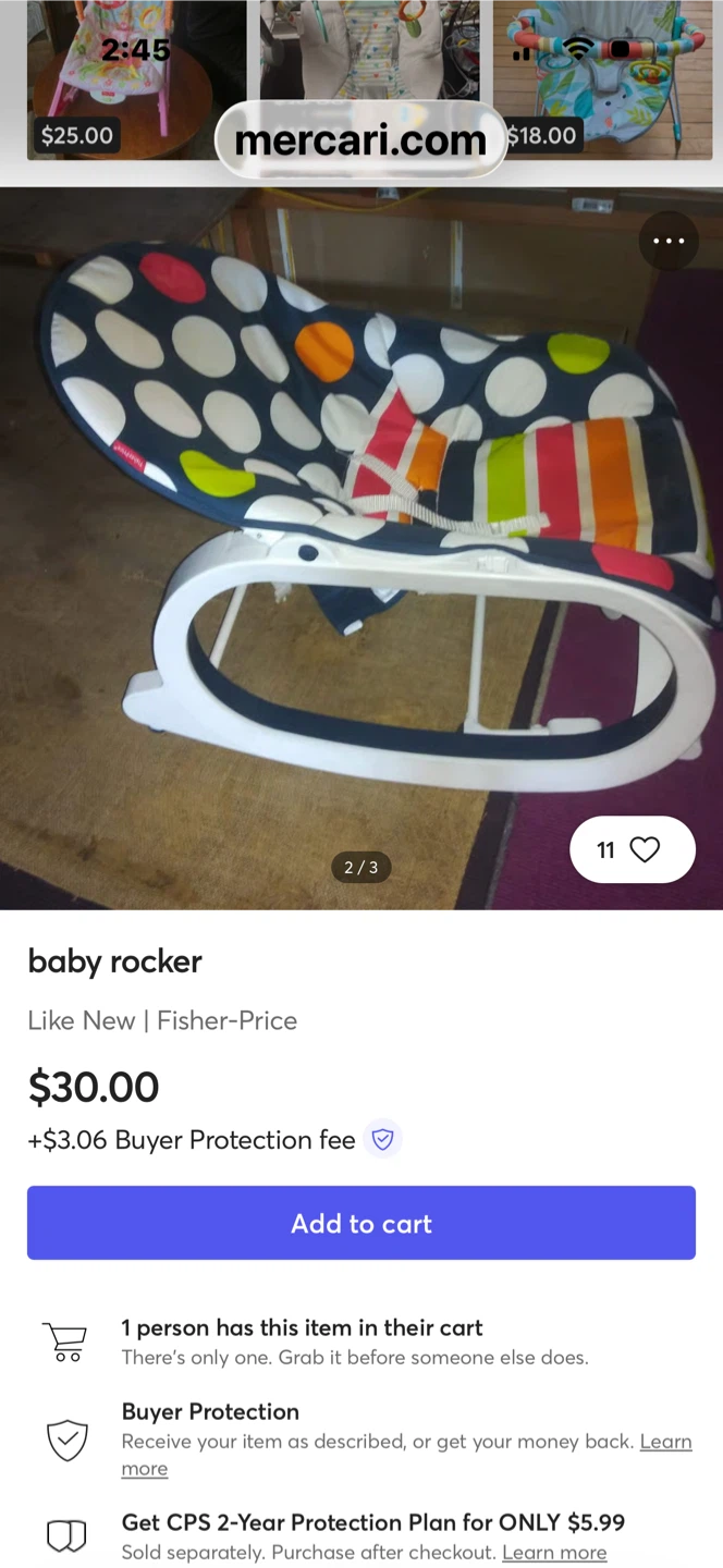 Baby Bouncer Seat - photo 4