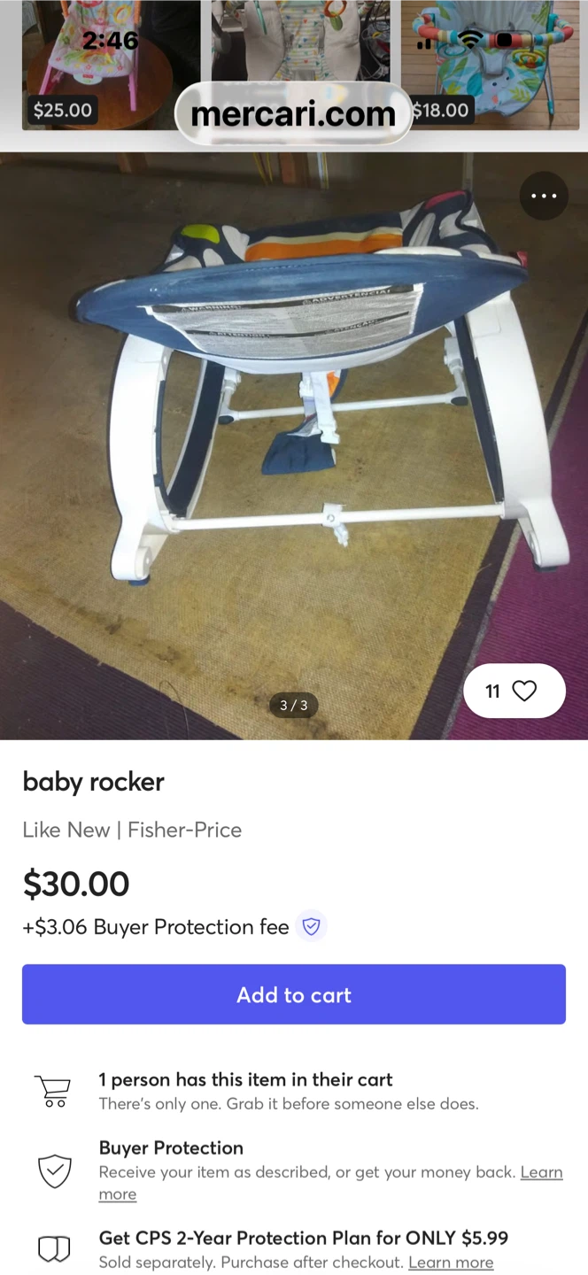 Baby Bouncer Seat - photo 5