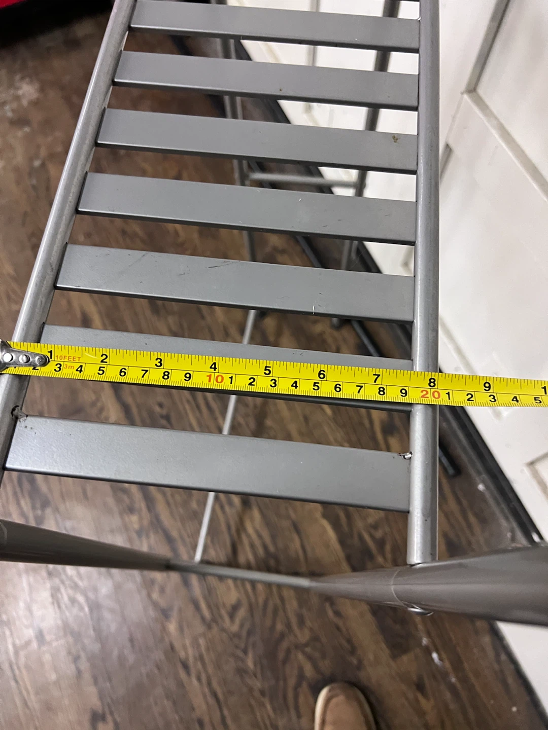 Gray Metal -Shelf over. The toilet Rack - photo 4