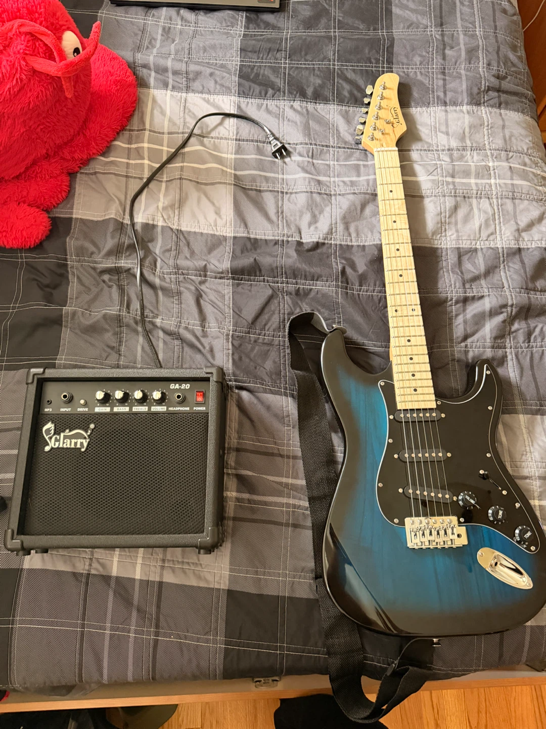 Sglarry Electric Guitar Starter Pack with GA-20 Amp