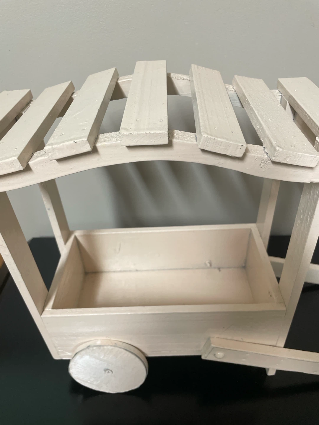 Mini wooden decorative cart - photo 5