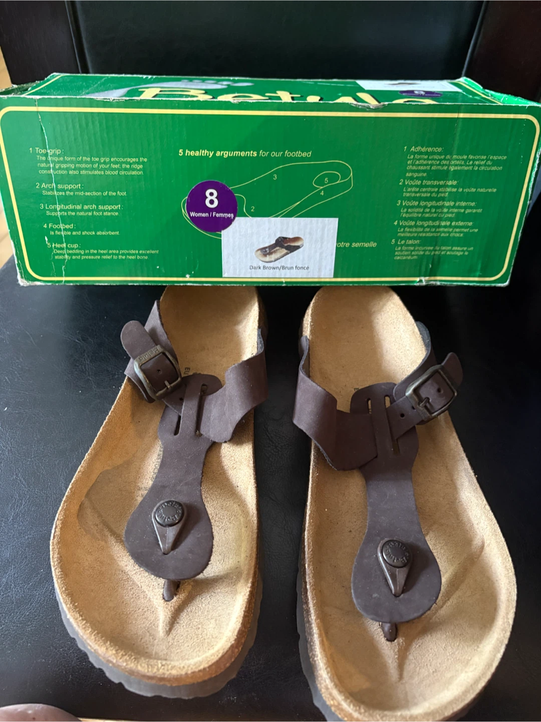 Betula Women's Flip Flops Size 8 - photo 2