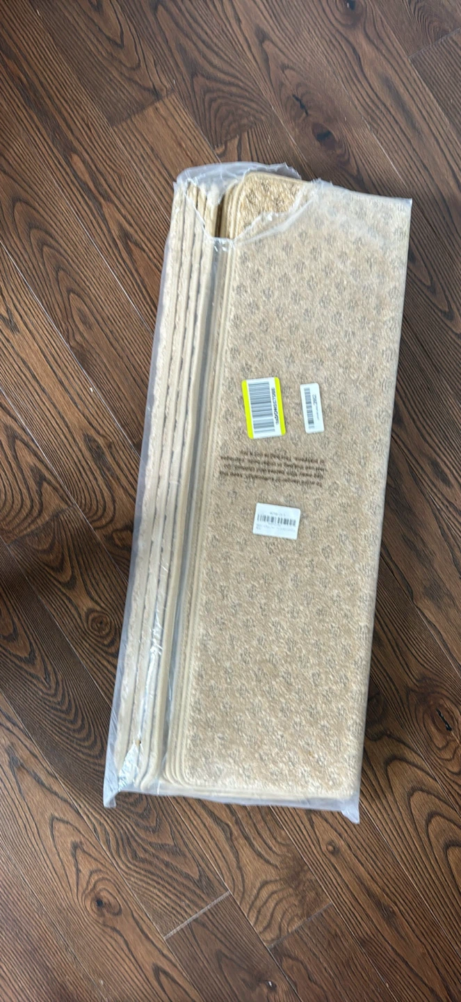 Bonaca Tape-Free Bullnose Carpet Stair Treads - photo 2