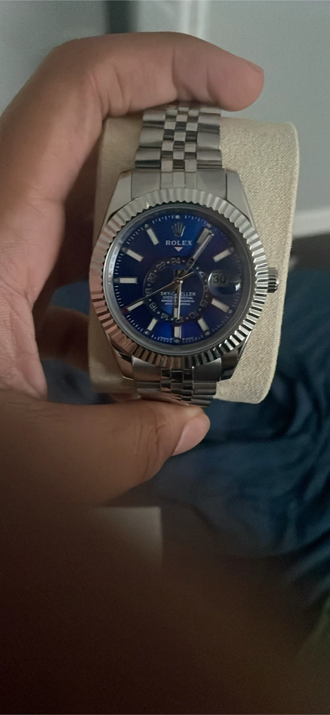 Rolex Sky-Dweller Blue Dial Watch - photo 2