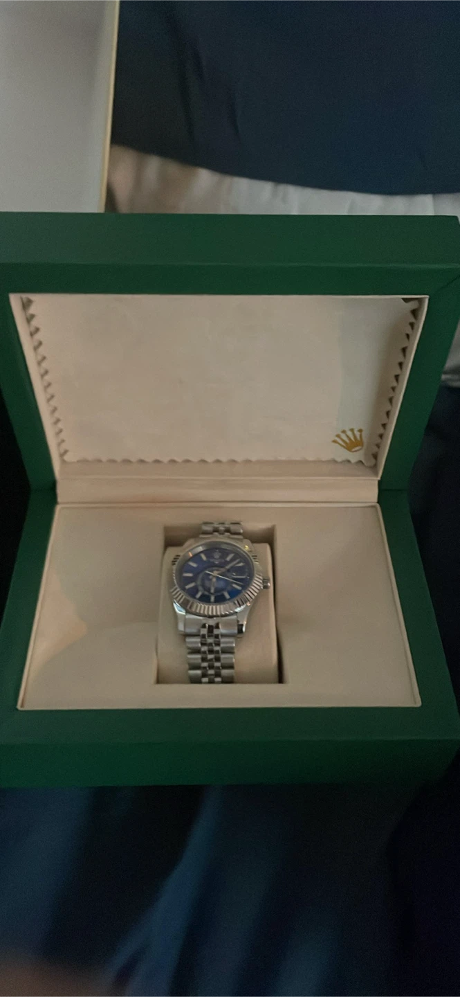 Rolex Sky-Dweller Blue Dial Watch - photo 4