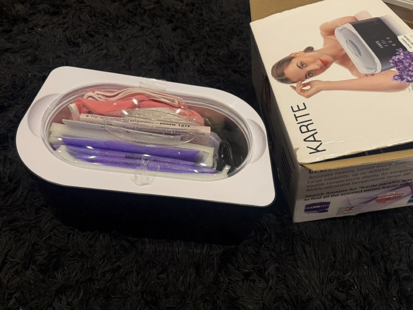 Karite Paraffin Wax Machine for Hands and Feet - photo 2