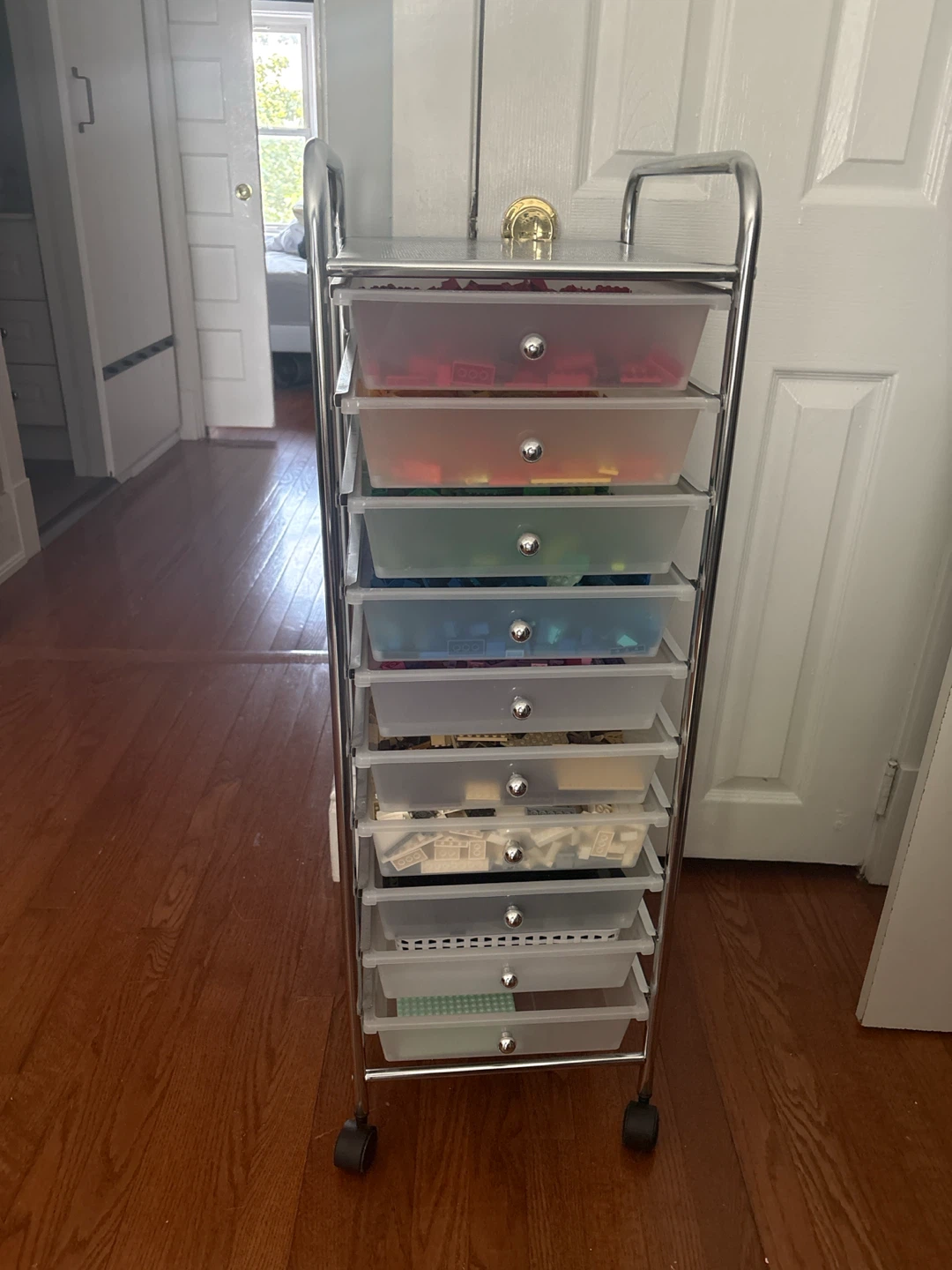 10 Drawer Organizer Lego by Colour