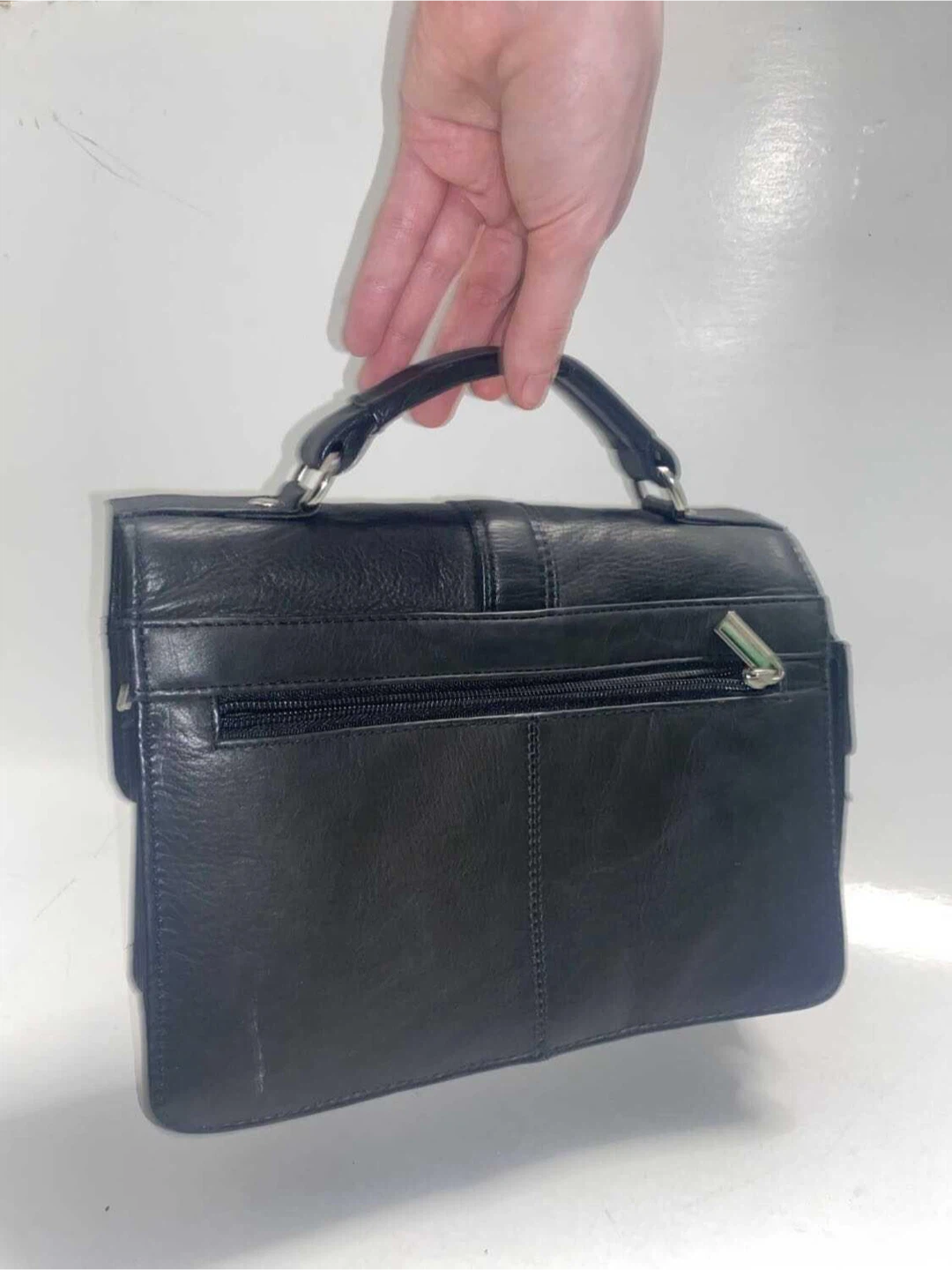 Genuine Leather Vintage Handbag - photo 2