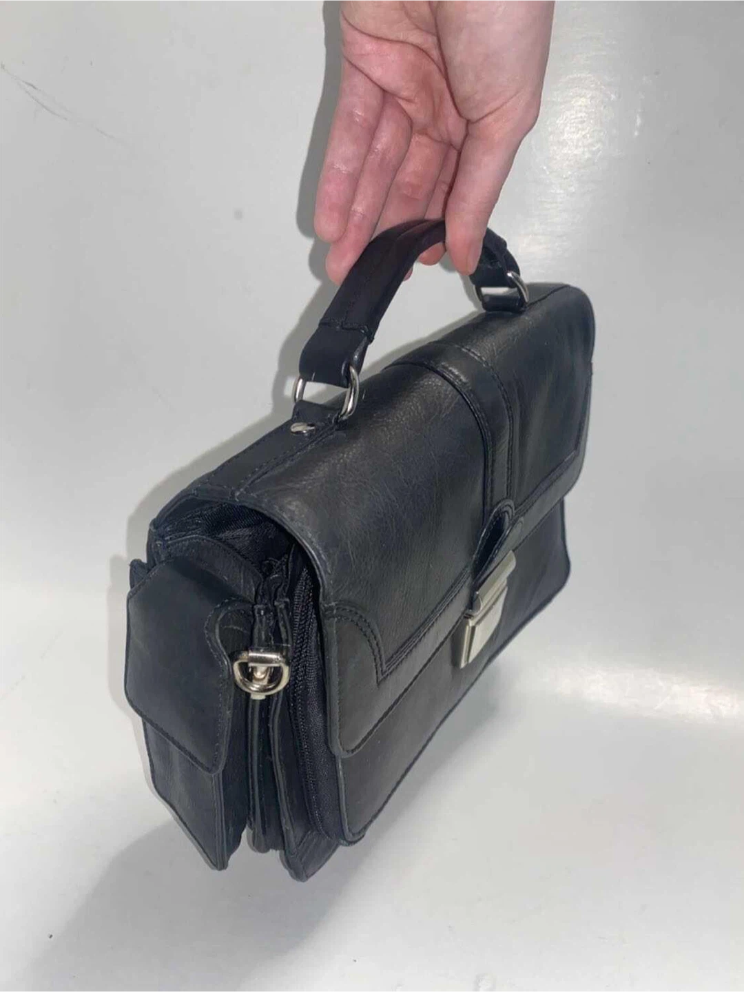 Genuine Leather Vintage Handbag - photo 5