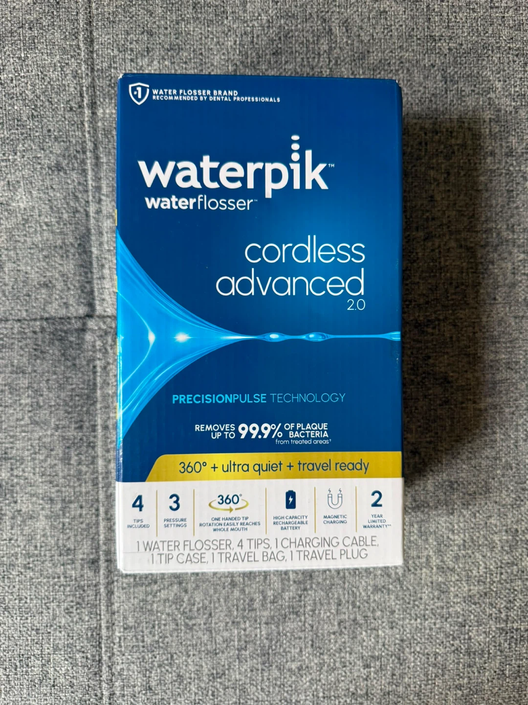 Waterpik Cordless Advanced 2.0 Water Flosser