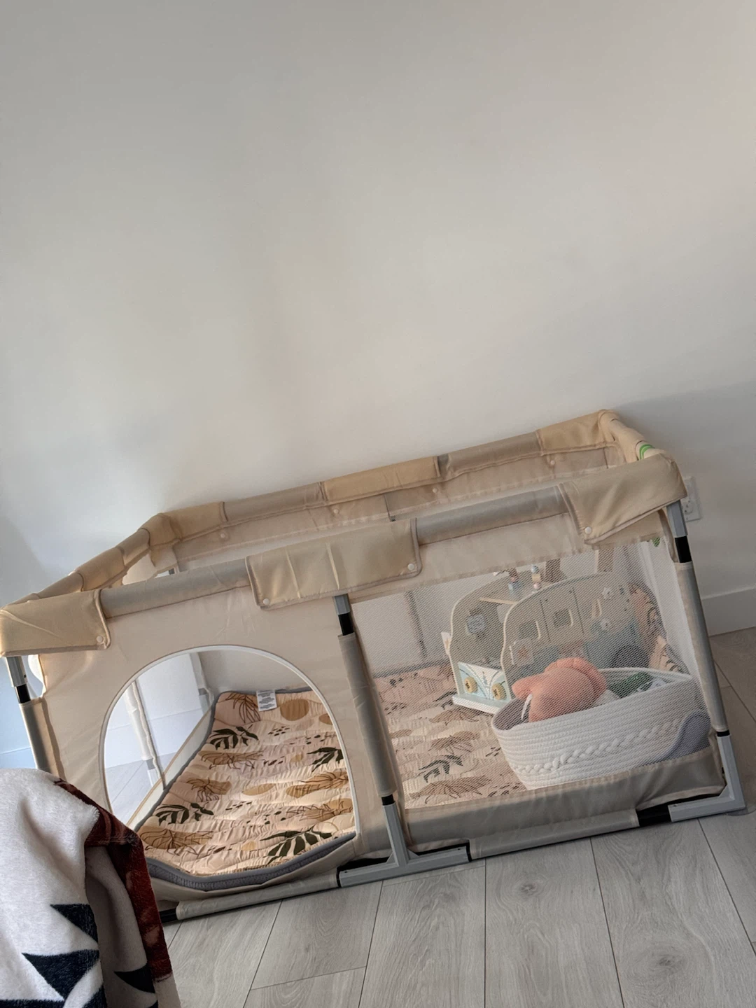 Beige Playpen