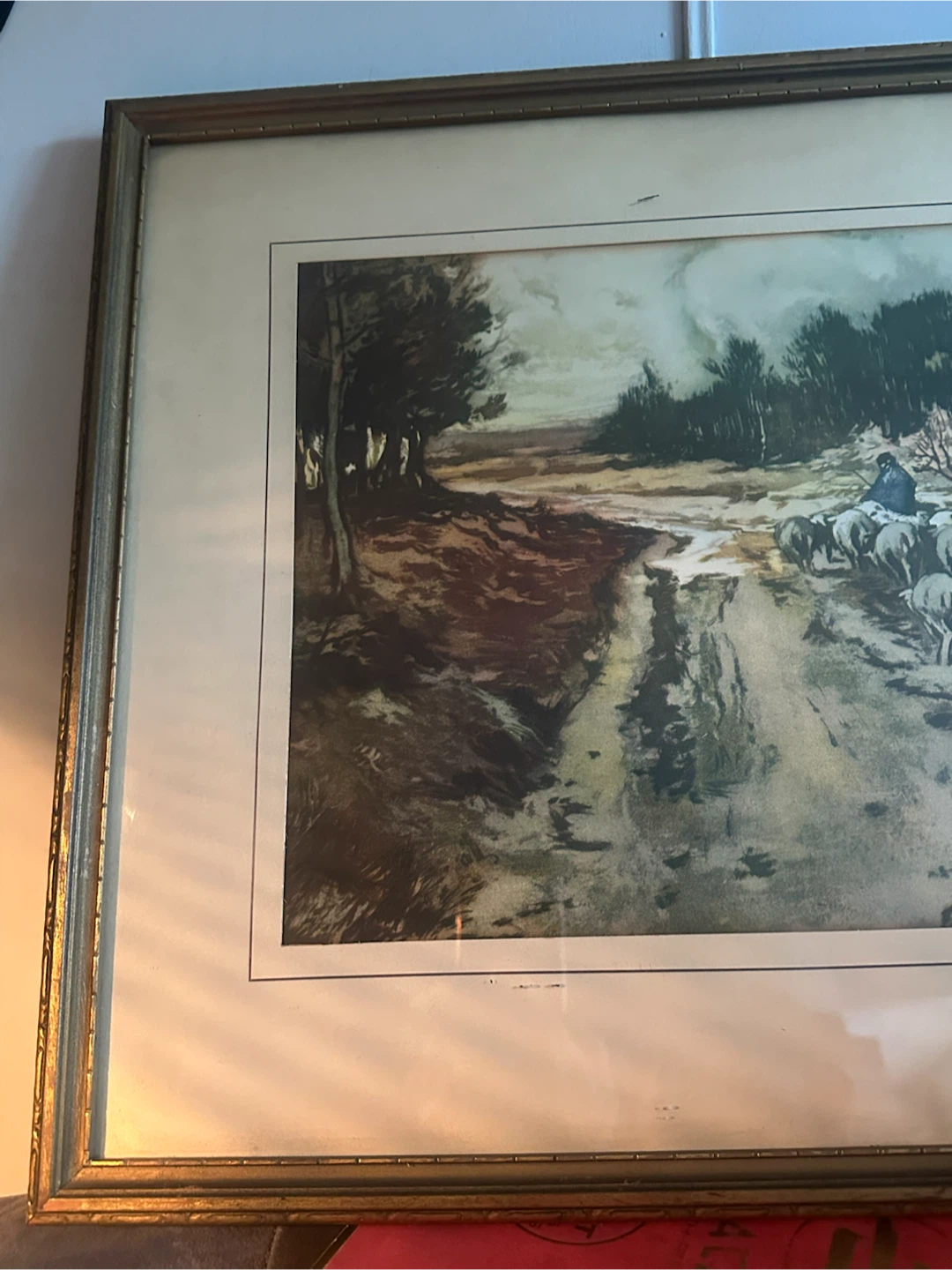 Vintage Framed Art 20x17 - In The Dunes by S.R. Migini - photo 2