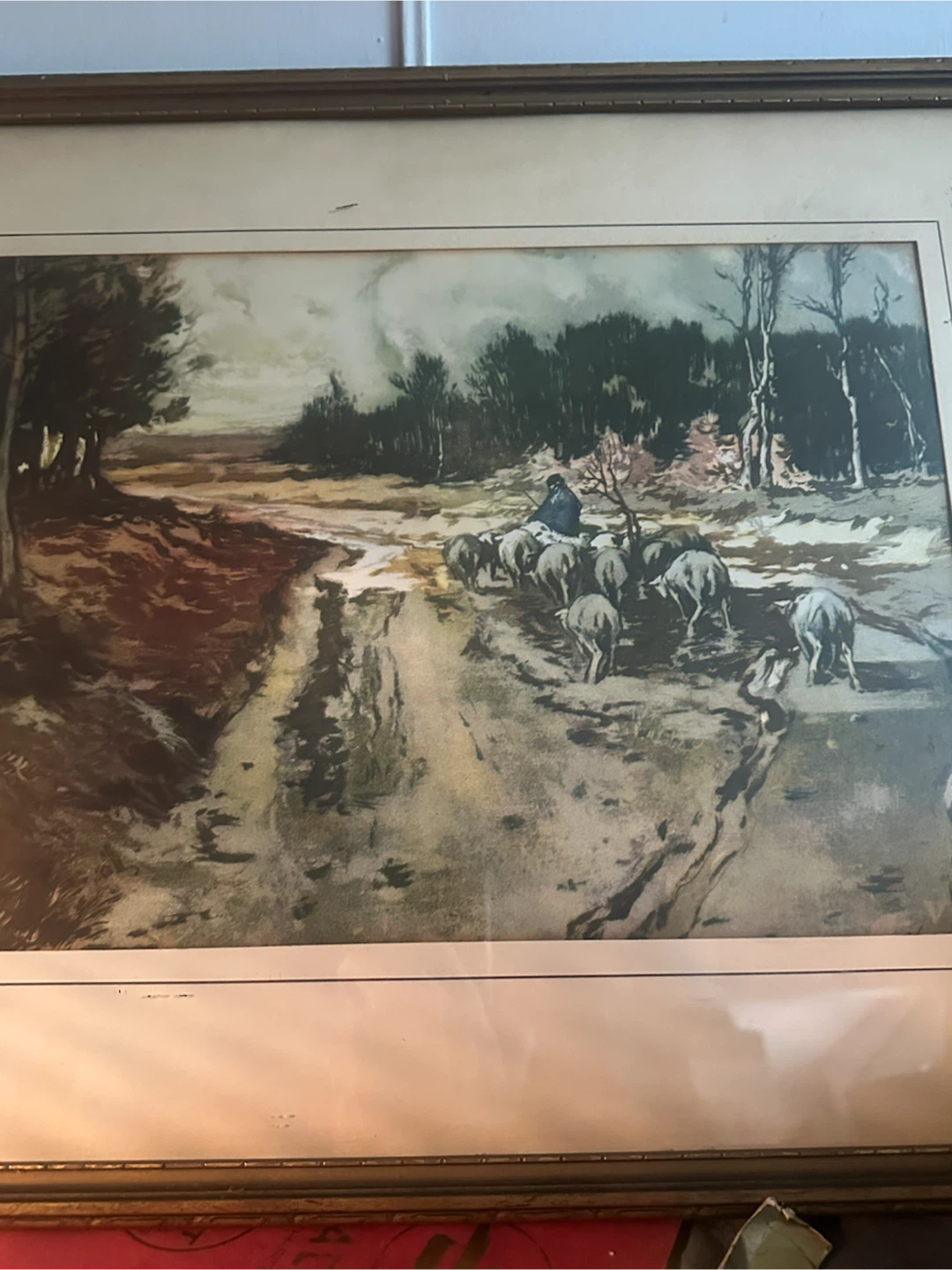 Vintage Framed Art 20x17 - In The Dunes by S.R. Migini - photo 3