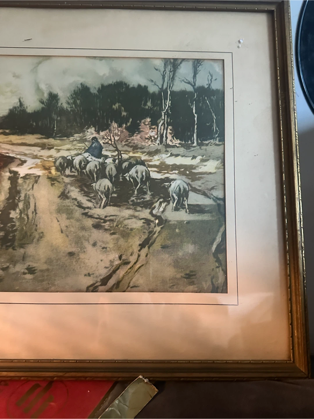 Vintage Framed Art 20x17 - In The Dunes by S.R. Migini - photo 4