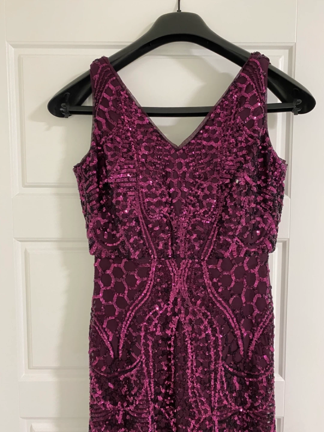 Laura Petites Sequin Evening Gown - photo 4