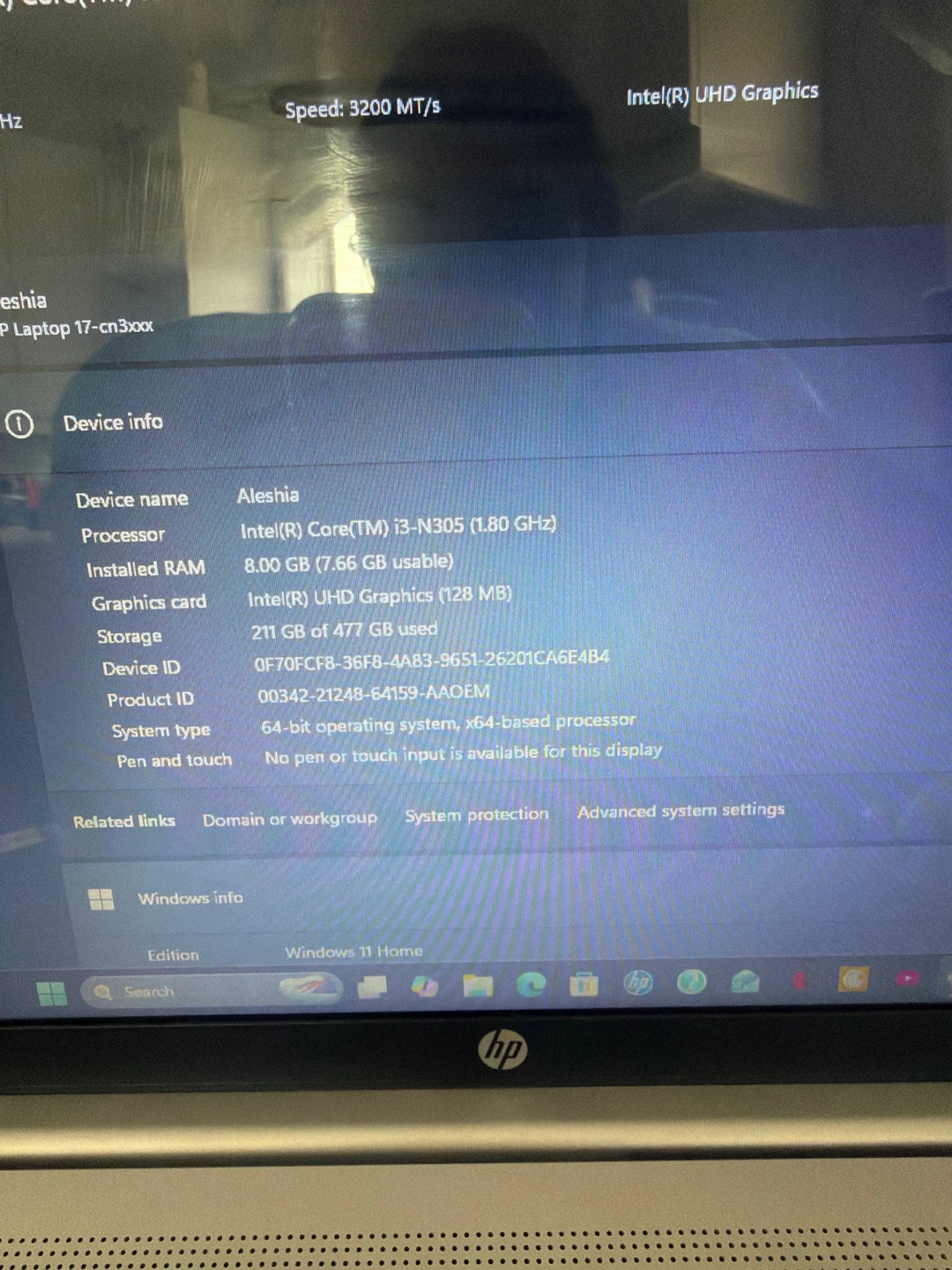 HP Laptop 17-cn0xxx