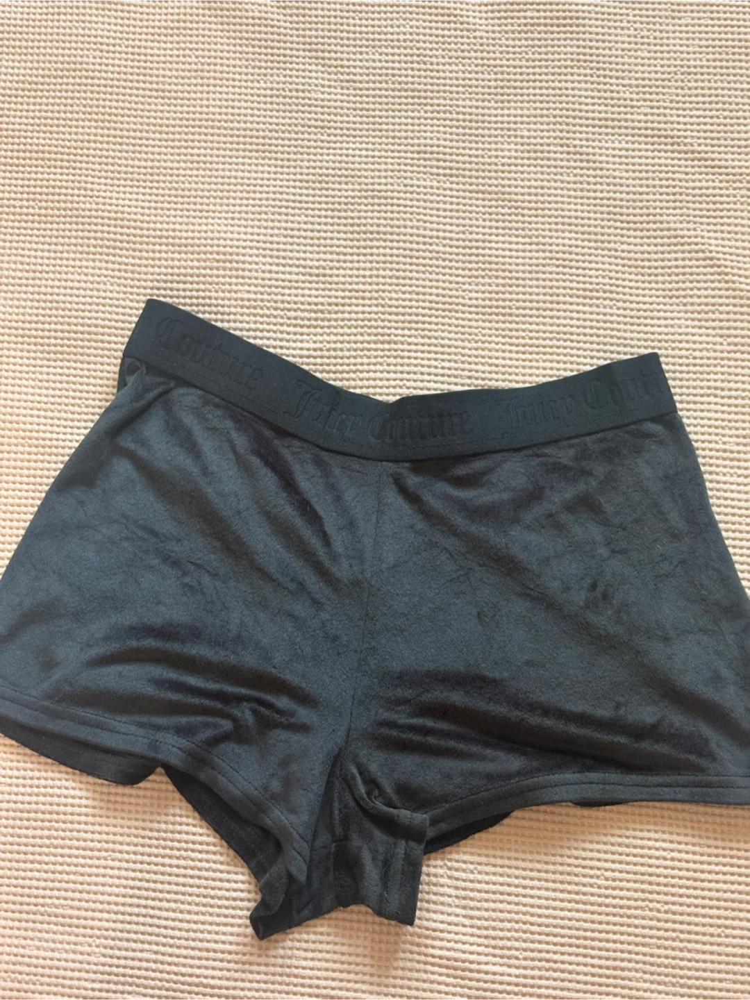 Juicy Couture Black Sleepwear Shorts with Rhinestones - photo 3