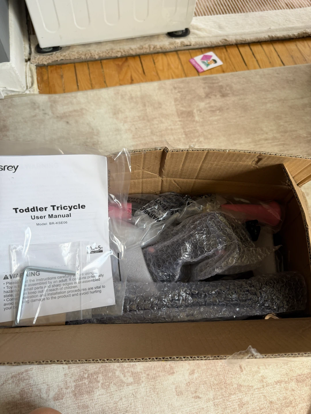 Besrey Toddler Tricycle 1-5 Years - photo 3