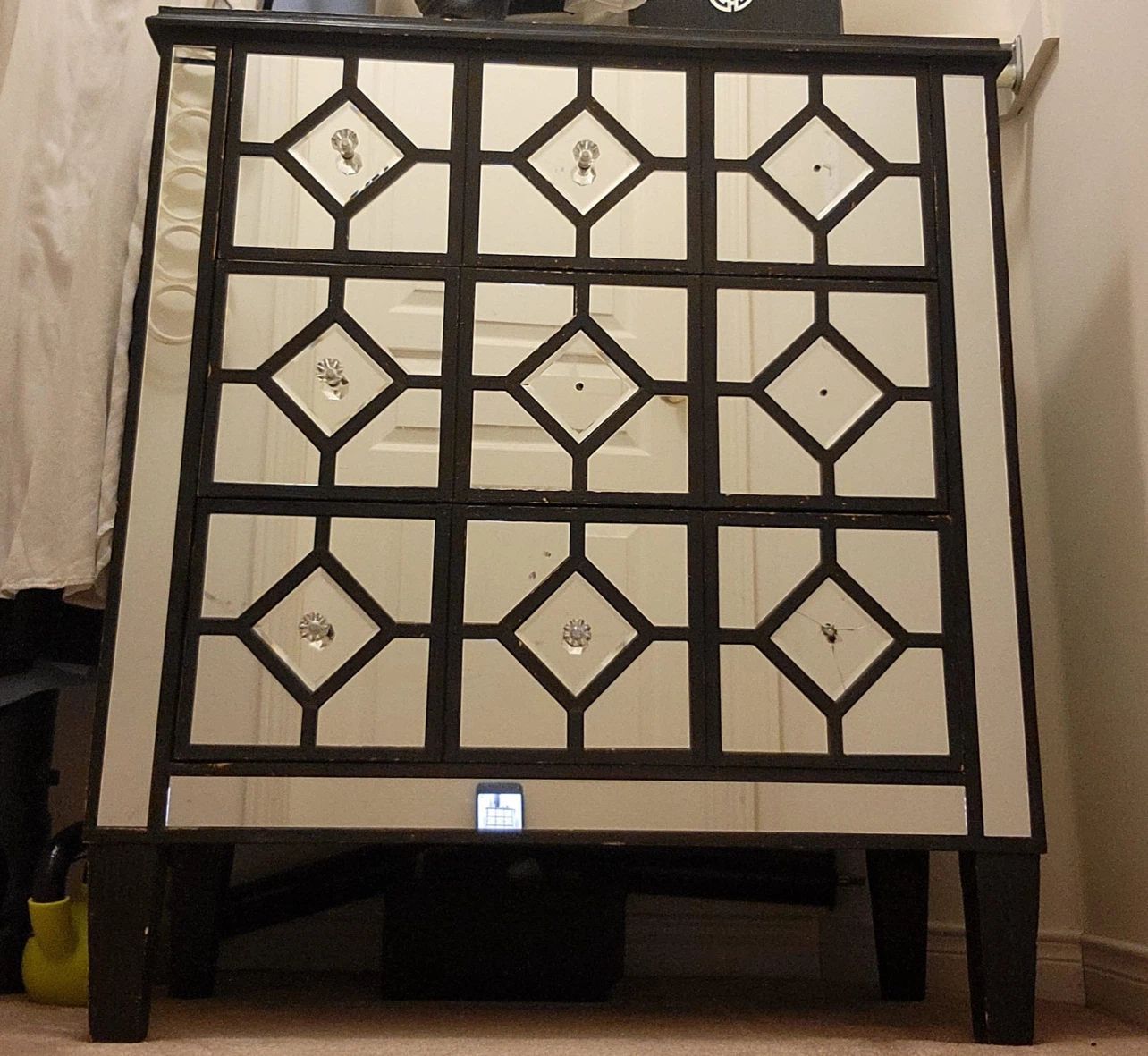 Mirrored Chest of Drawers 3 drawers - photo 2