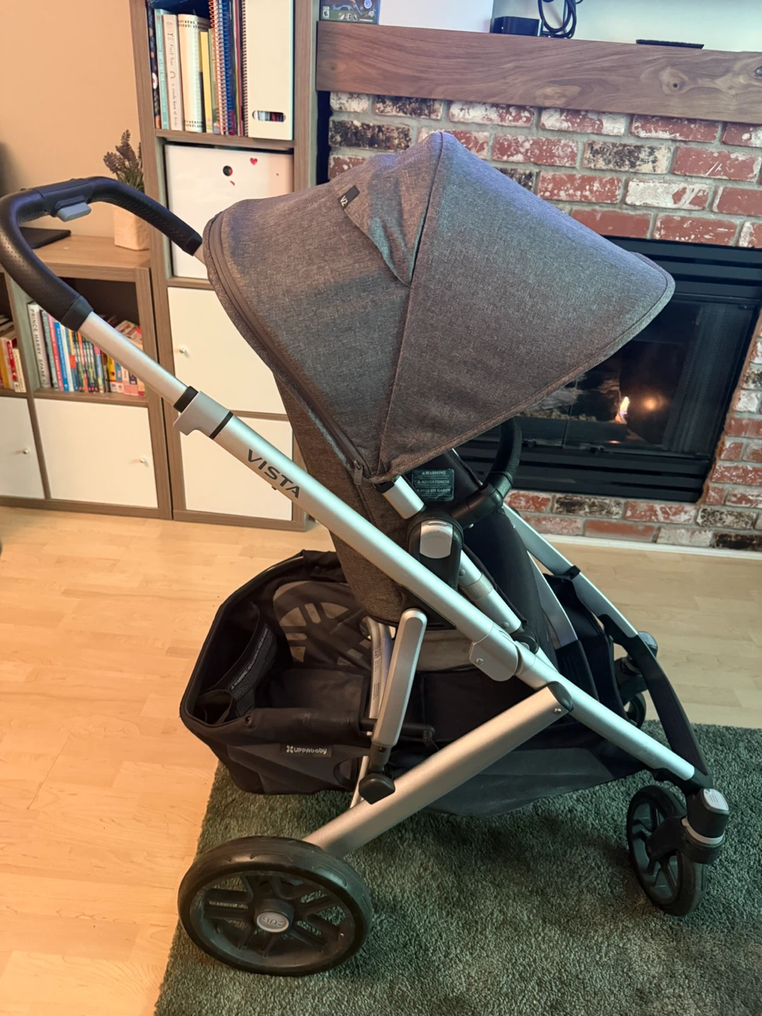 Uppababy Vista V2 stroller and bassinet