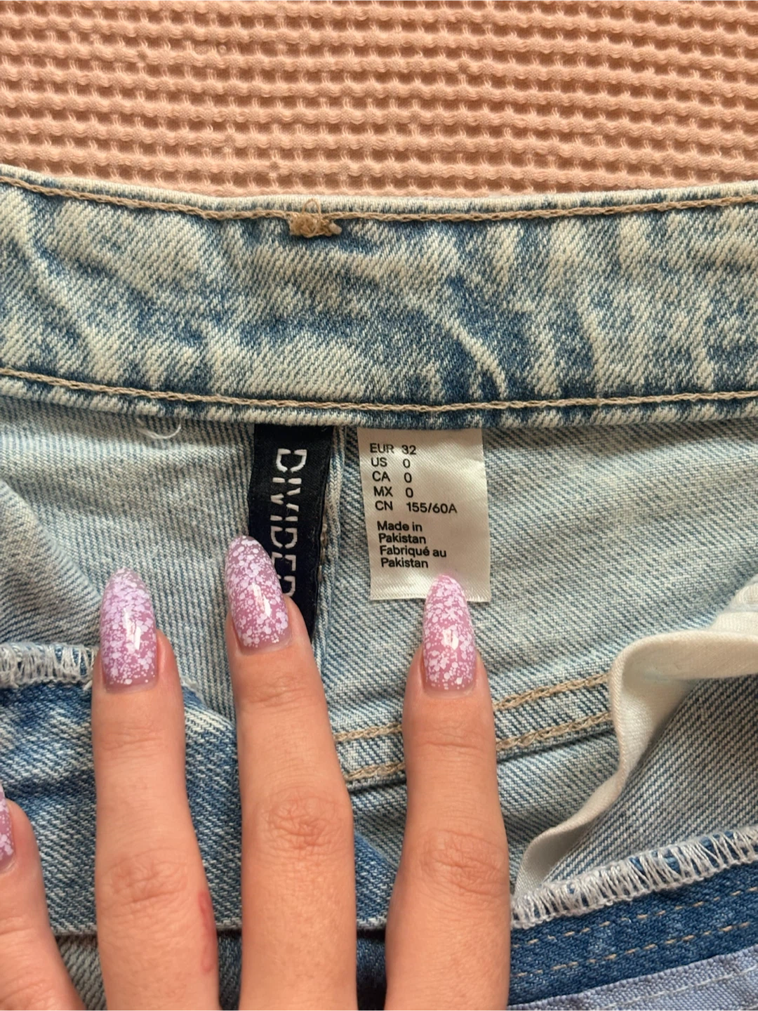 Divided by H&M Light Wash Denim Cutoff Shorts