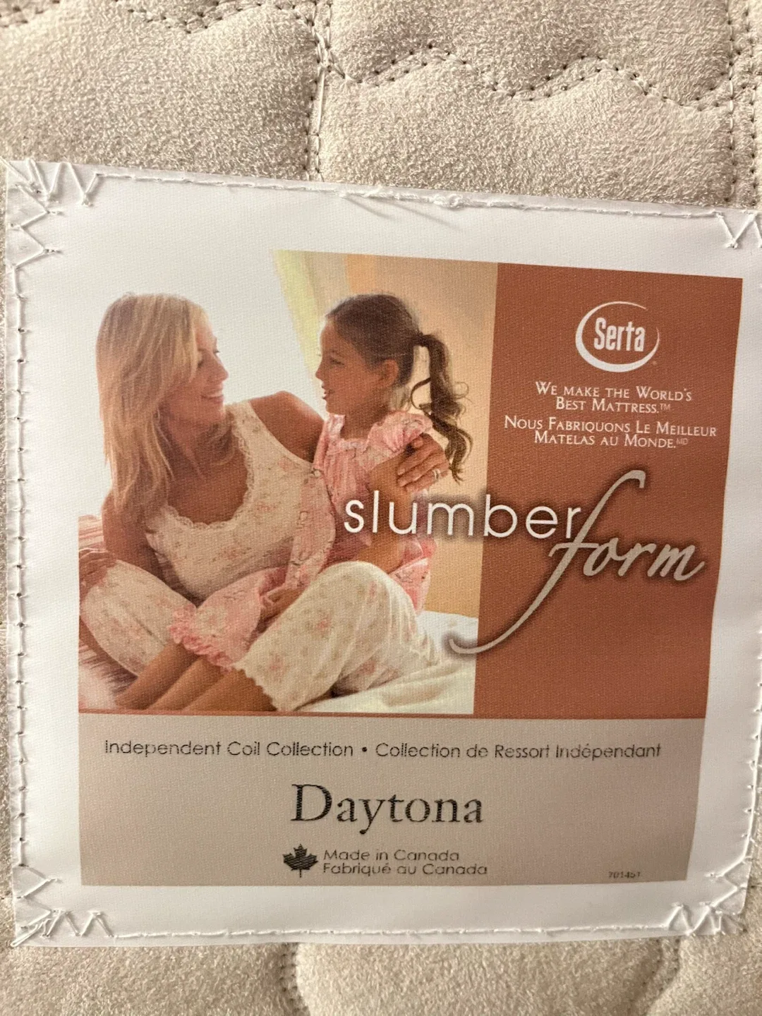 Queen Mattress Serta Daytona Independent Coil Mattress - photo 3