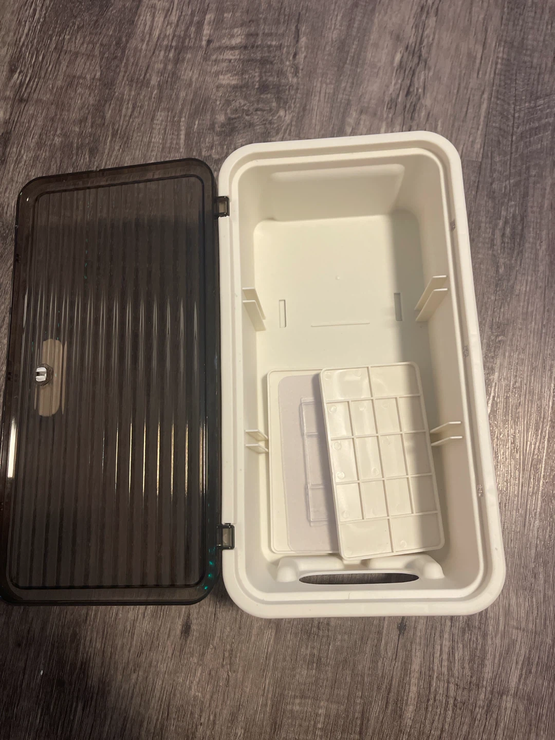 Clear Wall Mounted Storage Box with Frosted Door - photo 2
