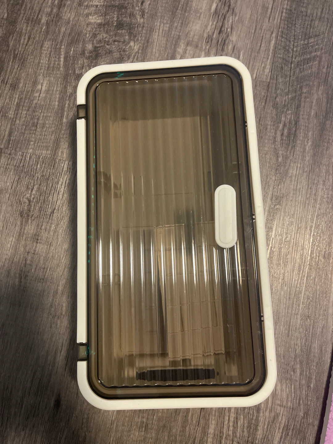 Clear Wall Mounted Storage Box with Frosted Door - photo 3